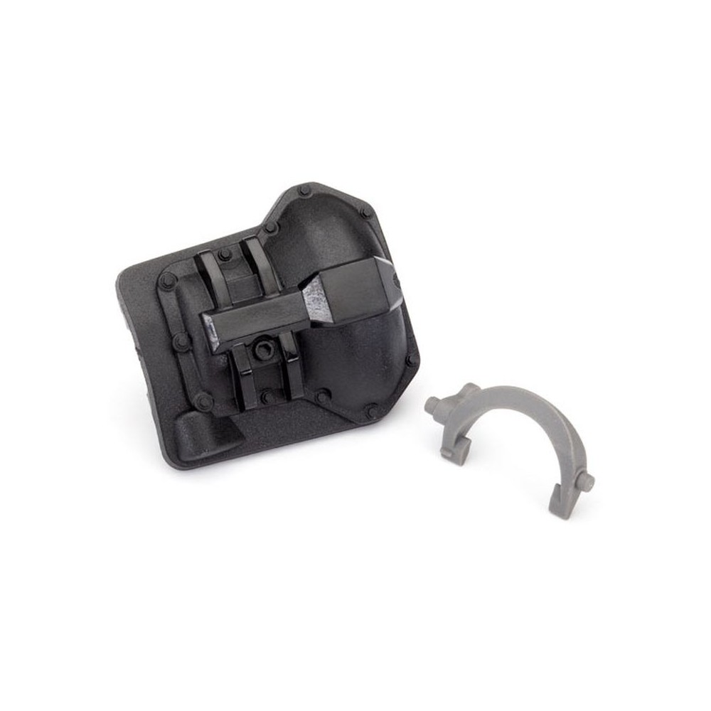 Tapa de diferencial trasero Traxxas negra TRX8847