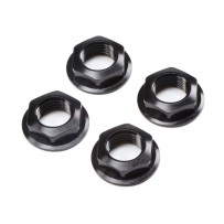 Losi 17mm Flanged Wheel Nut Black (4): Super Rock Rey - LOS252112