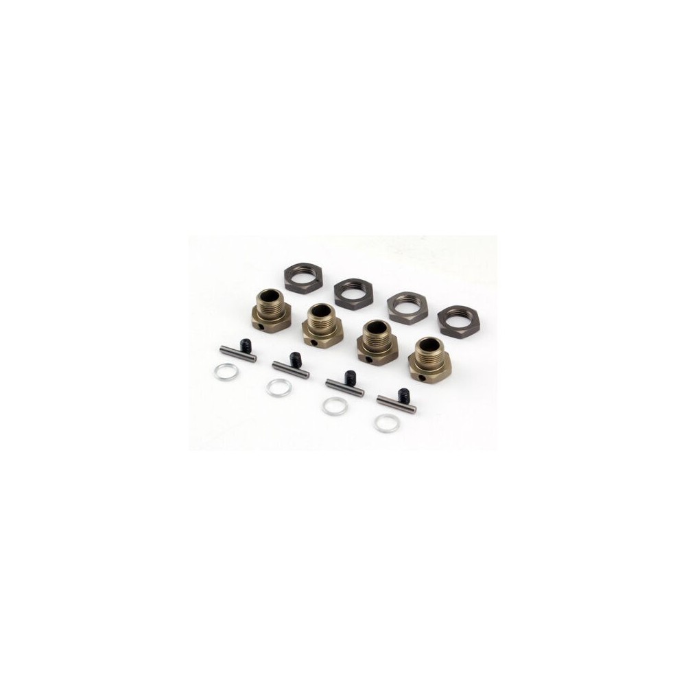 Juego adaptadores hexagonales 17 mm Losi LOSB3516 Juego adaptadores hexagonales 17 mm Losi LOSB3516