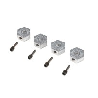 Losi 17mm Hex Adapter with Screwpin (4): LMT - LOS242053