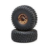 Losi 2.2 Wheels with BFG Tire Copper: Lasernut U4 - LOS43028