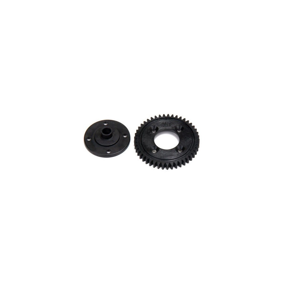 Corona recta 45 dientes plástico 8E 2.0 Losi
