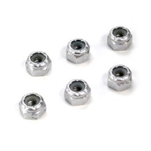 Tuercas de seguridad 8-32 aluminio Losi LOSA6310