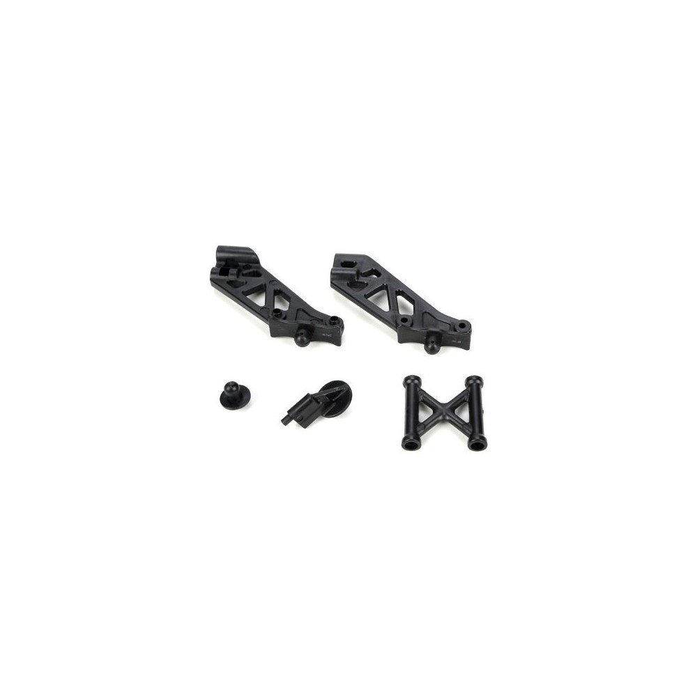 Alerón y soportes de carrocería 810 Losi LOSB2505 Alerón y soportes de carrocería 810 Losi LOSB2505
