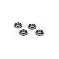 Losi 8x14x4 Flanged Rubber Seal Ball Bearing (4): 8X 8XE - LOSA6948