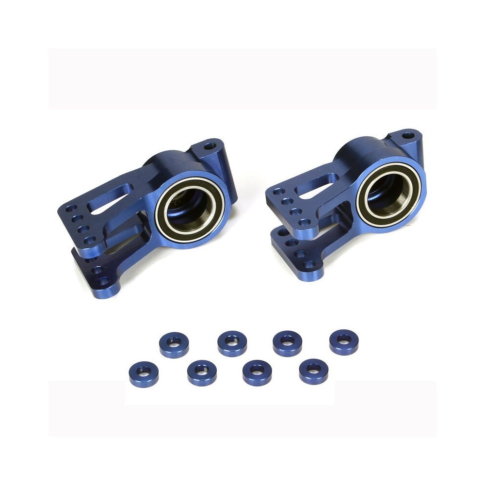 Cubos traseros aluminio azul 5T Losi LOSB2094 Cubos traseros aluminio azul 5T Losi LOSB2094