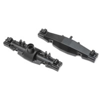 Losi Aluminum Axle Housing Set Black: Mini LMT - LOS312008