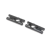 Losi Aluminum Body Mount Cross Bar Black: Mini LMT (2) - LOS311014
