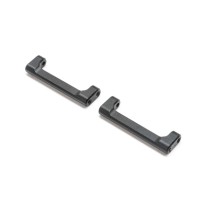 Losi Aluminum Crossbar Shock Mount Black: Mini LMT (2) - LOS311016