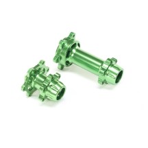 Cubos de aluminio mecanizados verdes Losi Promoto-MX LOS362002