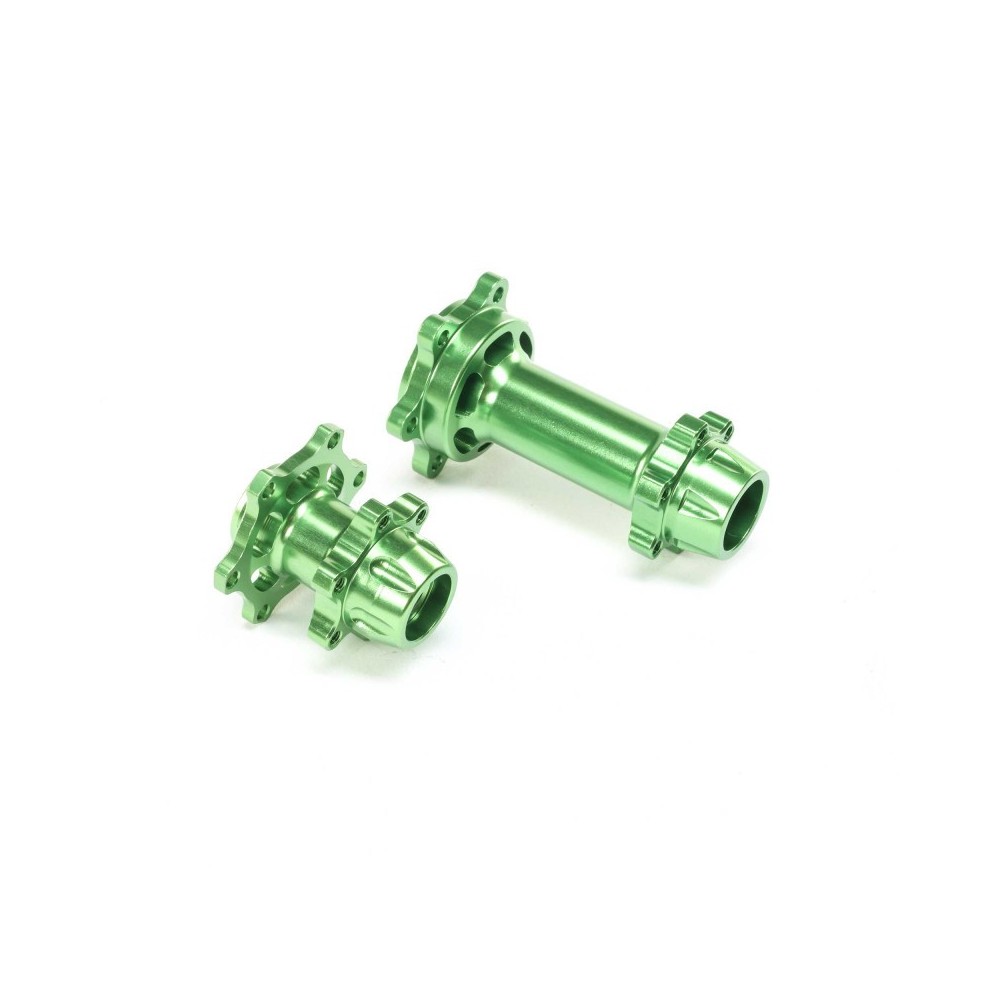 Cubos de aluminio mecanizados verdes Losi Promoto-MX LOS362002 Cubos de aluminio mecanizados verdes Losi Promoto-MX LOS362002