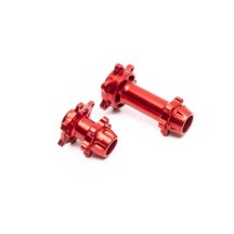 Cubos de aluminio mecanizados rojos Losi Promoto-MX LOS362000