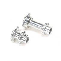 Losi Aluminum Hub Set Machined Silver : Promoto-MX - LOS362005