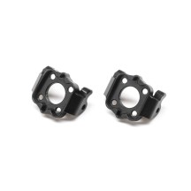 Juego de portamanguetas aluminio negro 5 grados Losi LOS314012