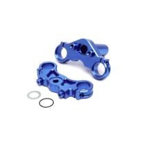 Puentes triples aluminio azul Losi Promoto-MX LOS364003
