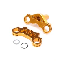 Puentes triples aluminio dorado Losi Promoto-MX LOS364005