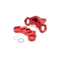 Triple puente aluminio rojo Losi Promoto-MX LOS364002