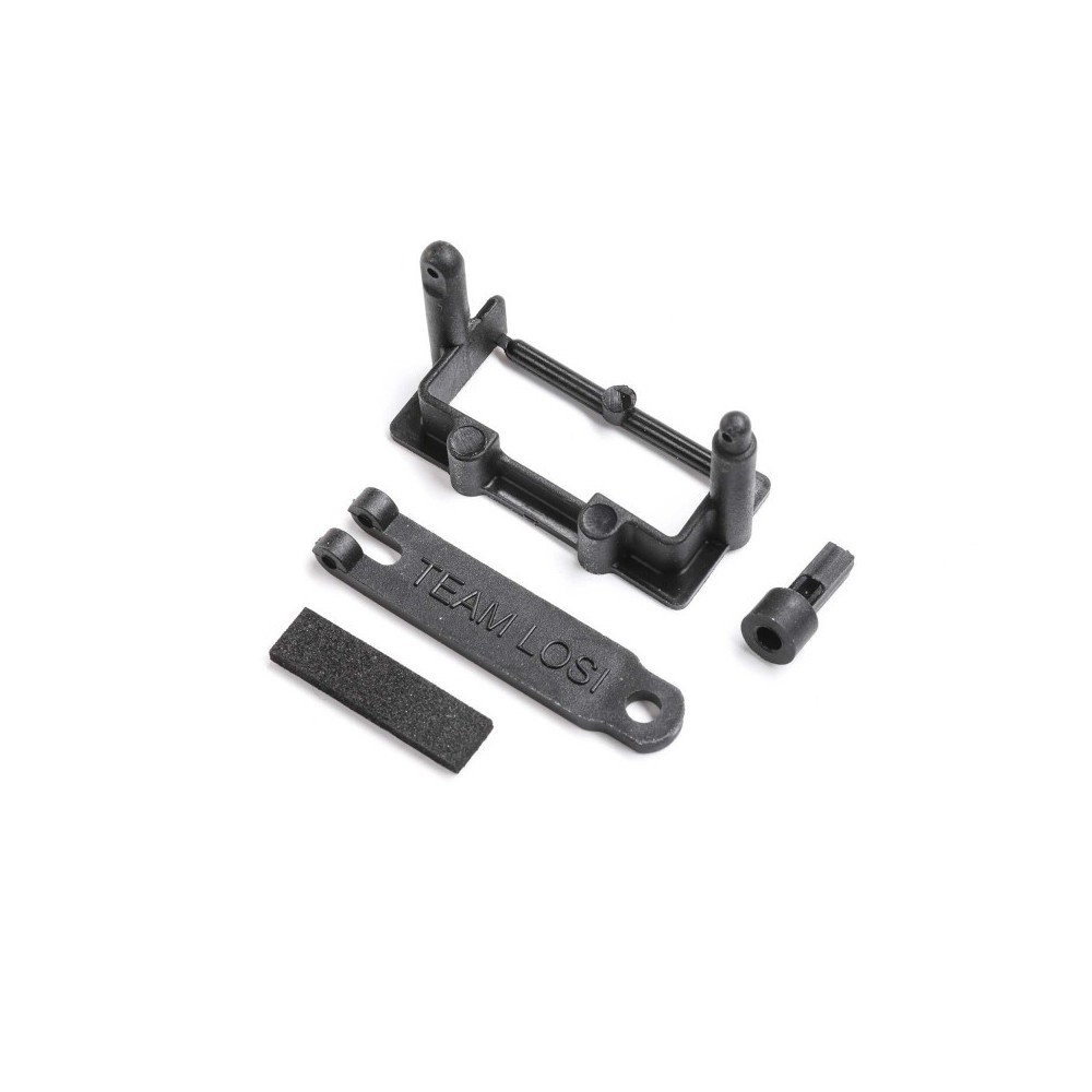 Caja batería y soporte antena Mini JRX2 Losi