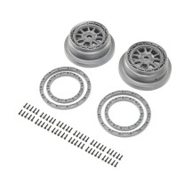 Set llantas y anillos beadlock SBR 2.0 Losi LOS43029