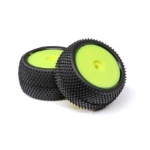 Neumáticos traseros montados amarillos Big Shot Losi LOS41050