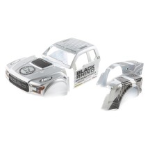 Llantas Black Rhino y carrocería Ford Raptor Losi Baja Rey