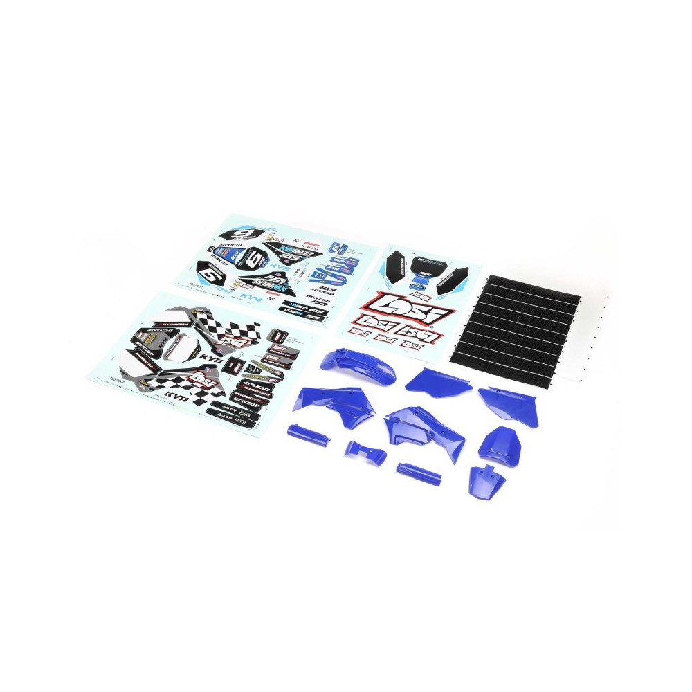 Plásticos azules Losi Promoto-MX LOS260001 Plásticos azules Losi Promoto-MX LOS260001