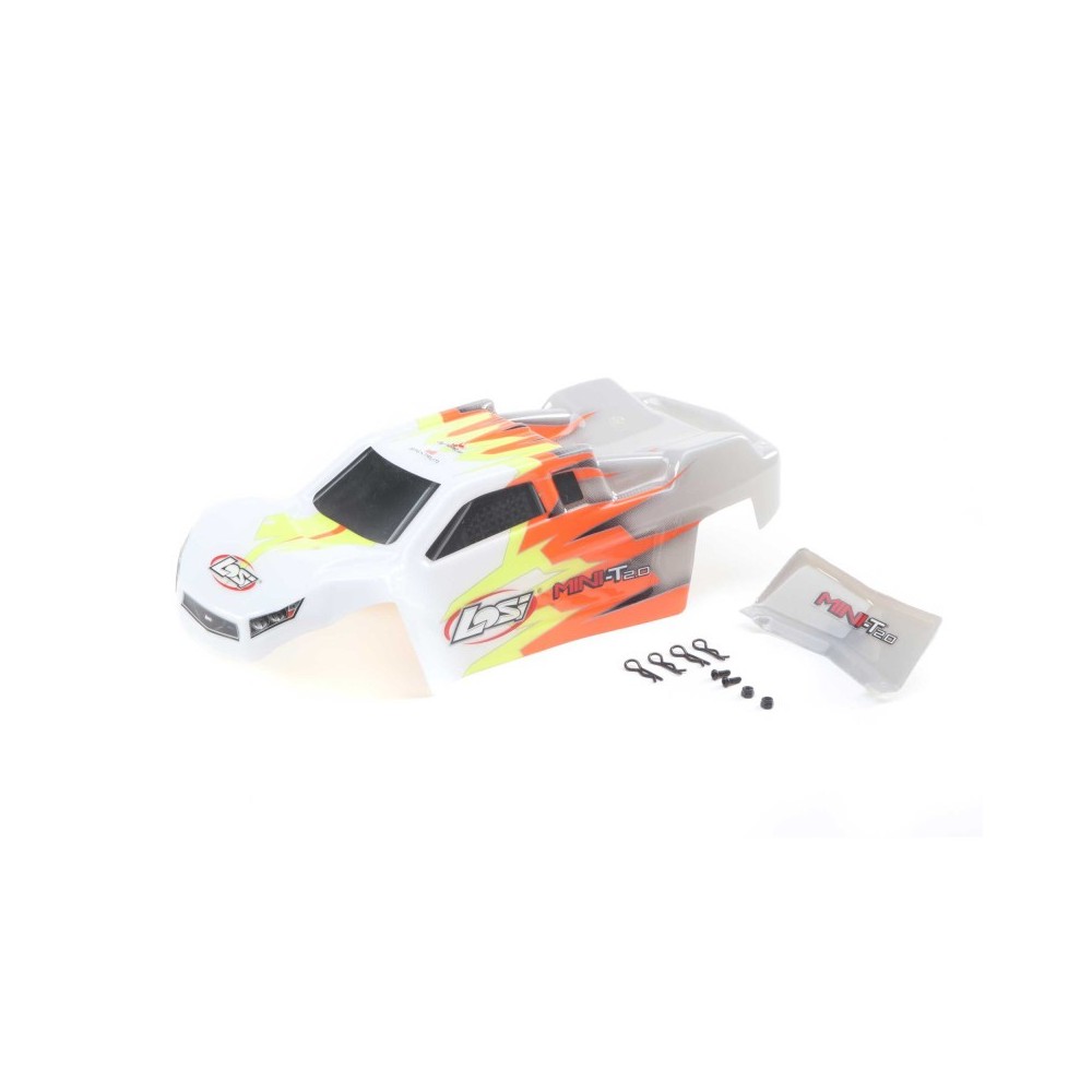 Carrocería gris y blanca Losi Mini-T 2.0 LOS210015 Carrocería gris y blanca Losi Mini-T 2.0 LOS210015