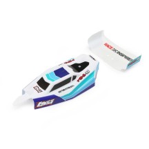 Carrocería azul con alerón Losi Mini-B BL | LOS210025