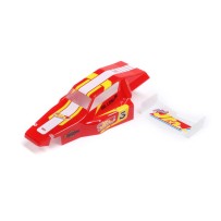 Losi Body & Wing Red: Mini JRX2 - LOS210026