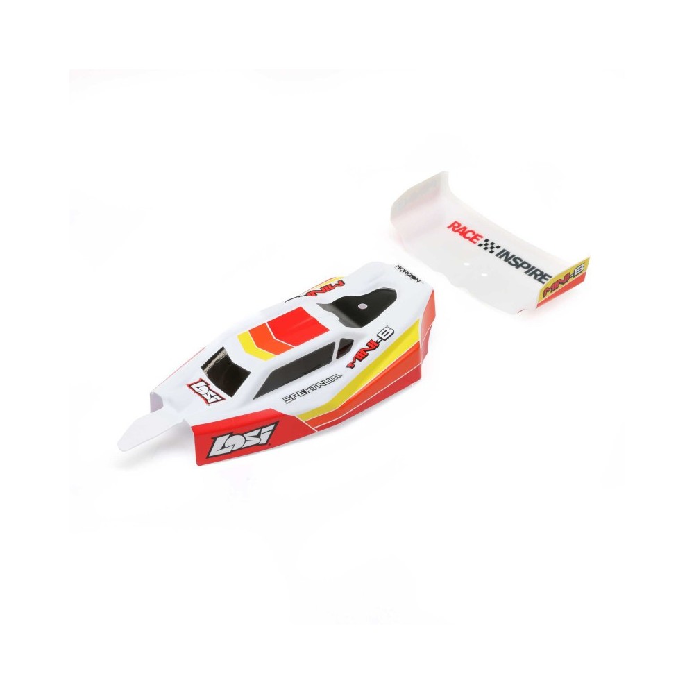 Losi Body & Wing Red: Mini-B BL - LOS210024 Losi Body & Wing Red: Mini-B BL - LOS210024