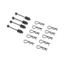 Clips de carrocería y correas Losi Promoto-MX-SM LOS266000