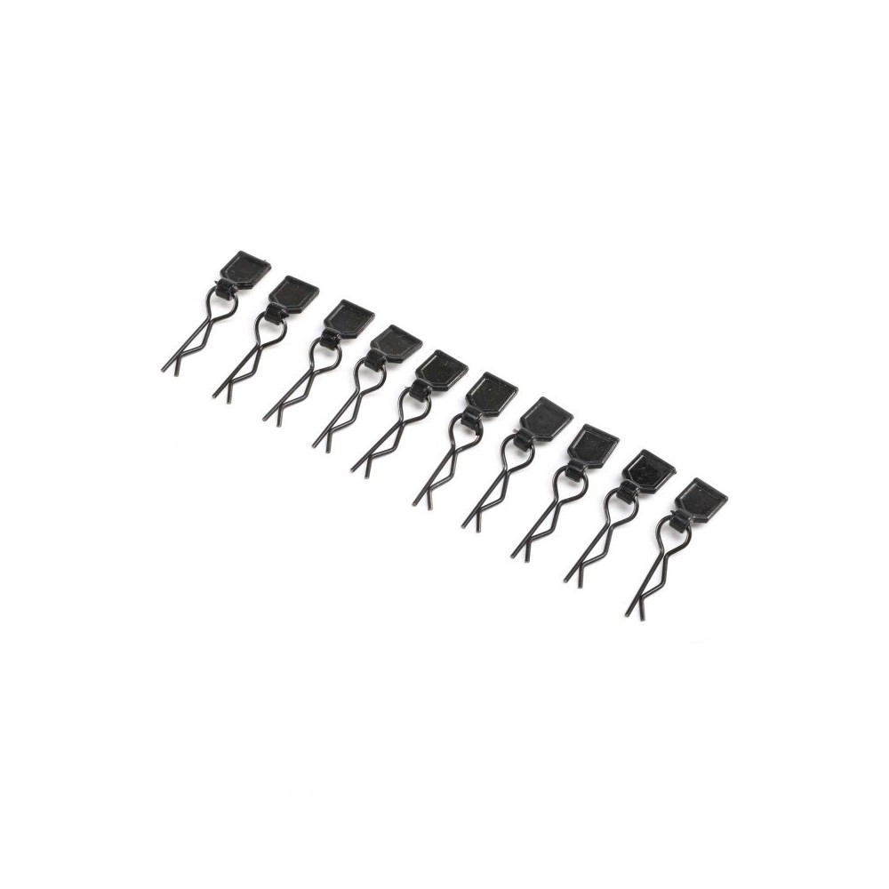 Clips de carrocería pequeños negros Losi LMT LOS246003 Clips de carrocería pequeños negros Losi LMT LOS246003