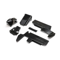 Losi Body Panel Set Black: 22S Sprint - LOS-1888