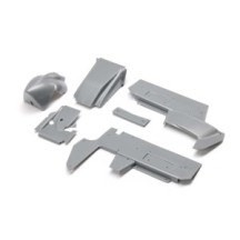 Losi Body Panel Set Silver: 22S Sprint - LOS-1889