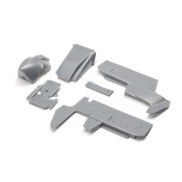 Losi Body Panel Set Silver: 22S Sprint - LOS-1889