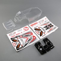 Losi Body Set Clear: Super Rock Rey - LOS250035