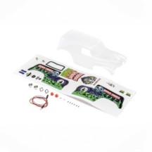 Losi Body Set Grave Digger Clear: Mini LMT - LOS210045