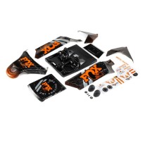 Losi Body Set Screened Fox: DBXL-E 2.0 - LOS250043