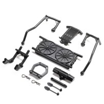 Losi Bumper Body Post: 8X Super Lasernut - LOS251132