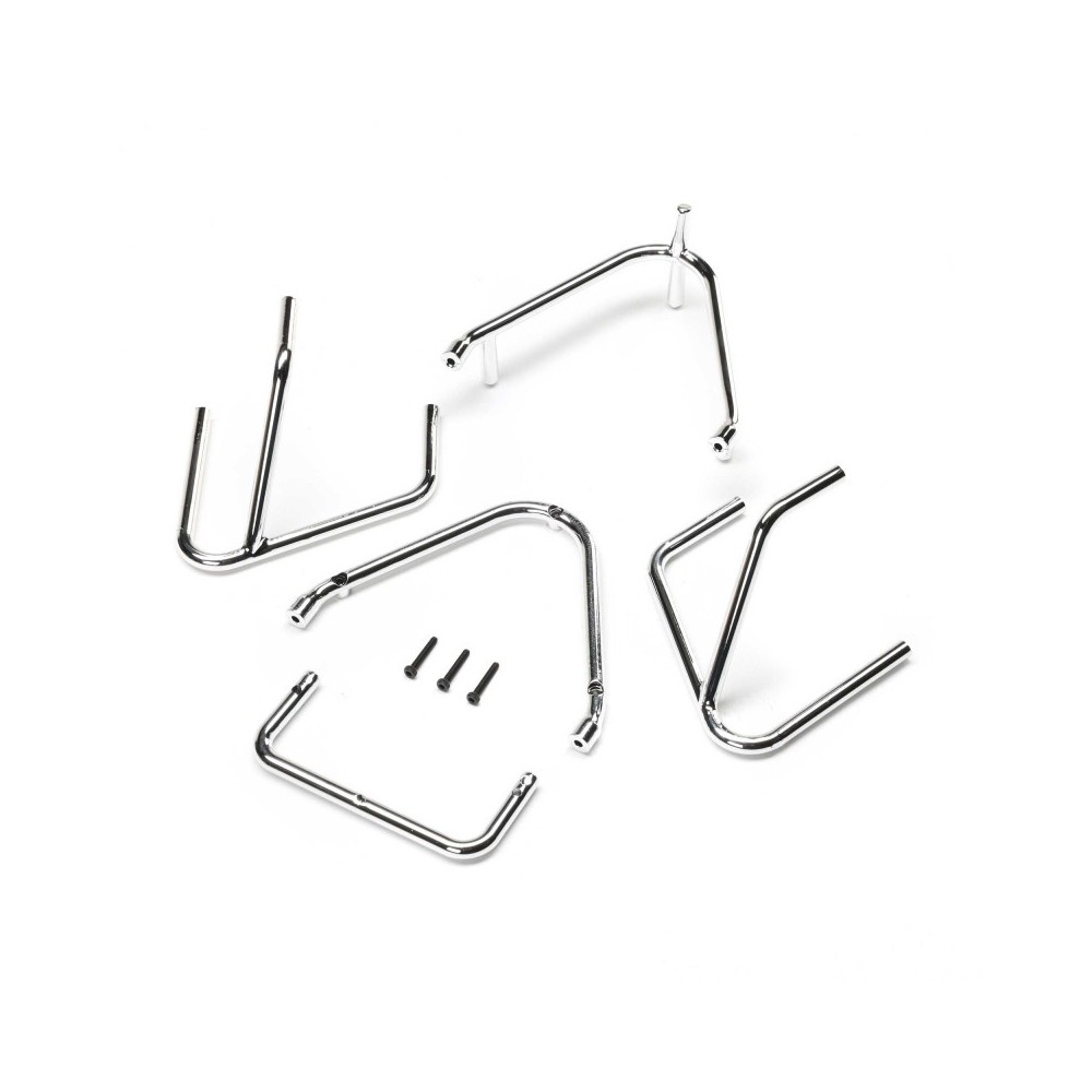 Losi Bumper Set Chrome: 22S Sprint - LOS-2427 Losi Bumper Set Chrome: 22S Sprint - LOS-2427