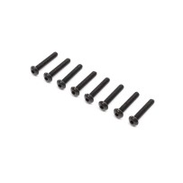 Losi Button Head Cap Screws 2-56 x 1-2" (8) - LOSA6236