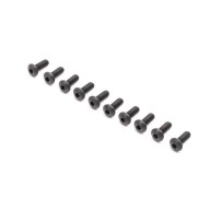 Losi Button Head Screws 2-56 x 1-4" (10): 8X 8XE - LOSA6255