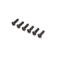 Losi Button Head Screws 4-40 x 3-8" (6) - LOSA6229