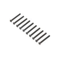 Losi Button Head Screws Steel Black Oxide M4 x 35mm (10) - LOS255012