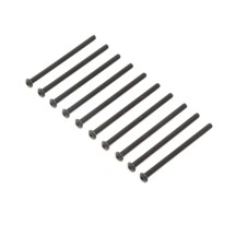 Tornillos acero óxido negro M4x65mm Losi LOS255013