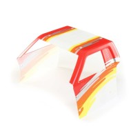 Losi Cab Section Red: Super Baja Rey - LOS250030