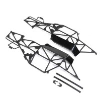 Losi Cage Side Sliders & Mirrors: Hammer Rey - LOS231087