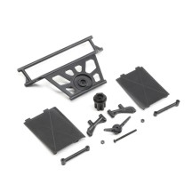 Losi Cage Rear-Tower Supports-Mud Guards: Super Rock Rey - LOS251078