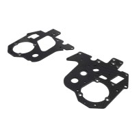 Losi Carbon Chassis Plate Set: Promoto-MX - LOS361000