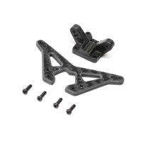 Losi Carbon Rear Shock Tower: Mini-B BL - TLR314000